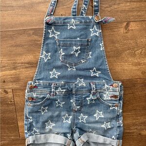 Cat & Jack Blue Starry Overalls
